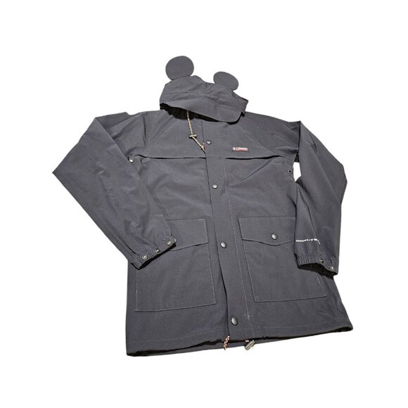 Columbia + Disney Jackets & Blazers - Disney x Columbia  w/ Mickey Mouse Ears Hooded Rain Jacket Adults Size XS